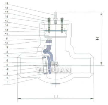 Pressure Seal Check Valve