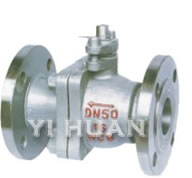 Flange-Connection Stiff Metallic Sealing Ball Valve