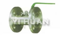 Open-type ball valve brief figure of structure-1