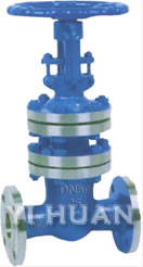 Bellow seal gate valve