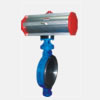 Please click the right side title:D671/3X/F/H butt-clamped pneumatic three-cam butterfly valve