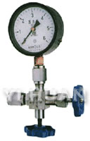 J29 angle pressure gauge valve