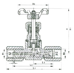 JJM1 pressure gauge valve diagram