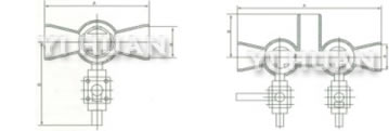 Bore forms & medium flowing forms for 3-way, 4-way plug valve