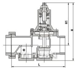 200P pressure reducing vavle construction