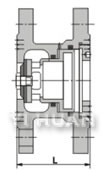 Fixed proportional type reducing valve construction