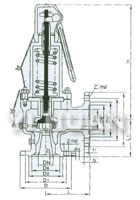 Closed Spring Loaded Low Lift Type-High Pressure Safety Valve brief figure of structure-7