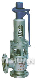 High temperature and high-pressure safety valve 