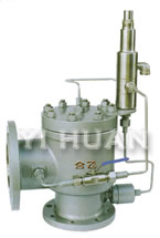 Pilot operated safety valve