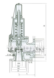 Safety back-flow valve brief figure of structure-1