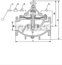 106X solenoid remote control floating valve construction