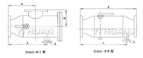 P型自動排污過濾器 結(jié)構(gòu)圖