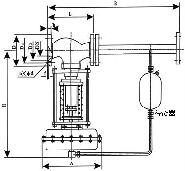 自力式壓力調節(jié)閥結構圖1