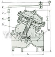 ZYX741X減壓閥結構圖